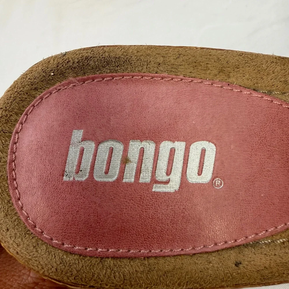 Bongo Vintage Pink Floral Rhinestone Wedge Sandals Y2K Cork Platform Slides